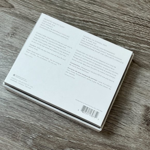 100% SILK SLEEP MASK • Limited Edition by HALFMOON - Picture 10 of 10